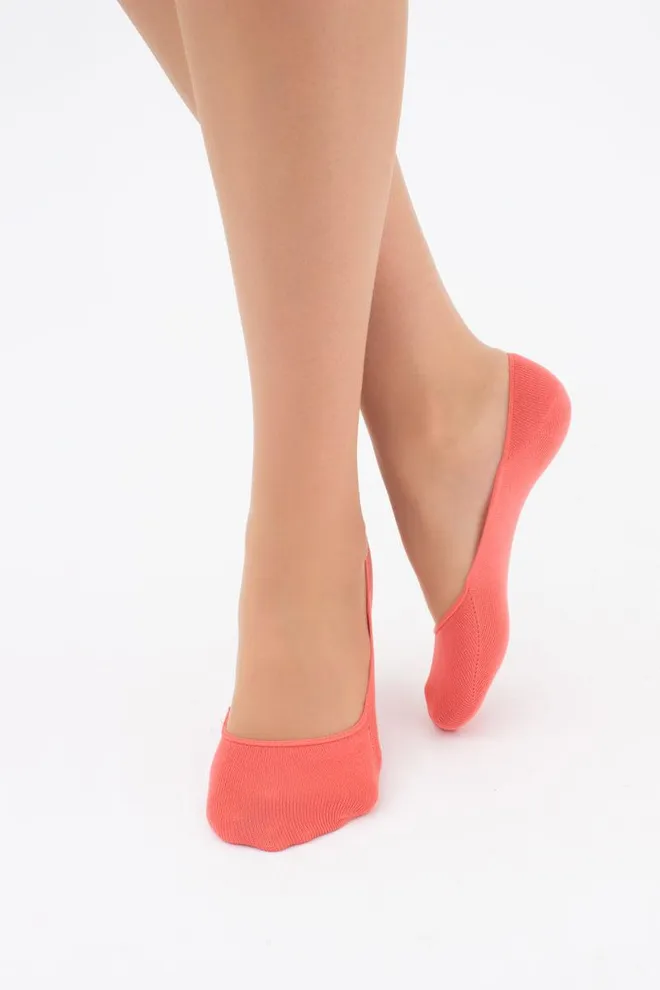 Носки следки женские Footies-03 Giulia 2 пары (peach)