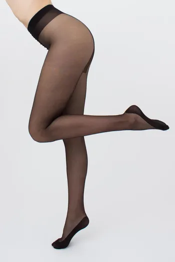 Классические колготки Footies style 20 den Giulia (nero), черный