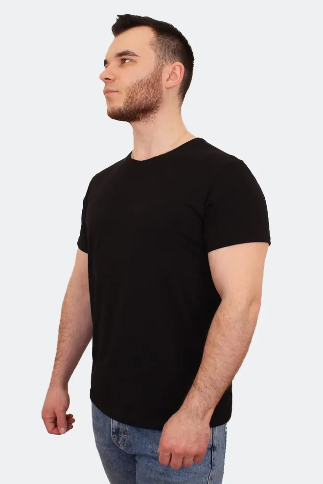 Футболка чоловіча Adam 49/409/010 Giulia (black), чорний