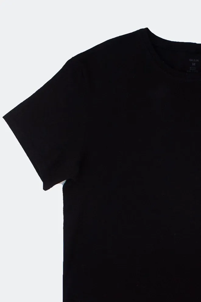 Футболка чоловіча Adam 49/409/010 Giulia (black), чорний