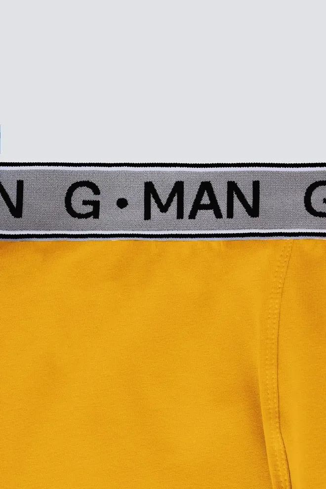 Мужские трусы боксеры G-man 20401/60 Giulia (yellow)