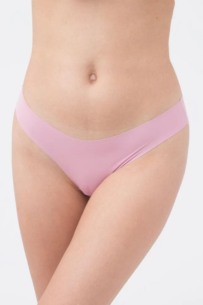 Женские трусы стринги бесшовные L5132br-m Giulia (пинк)