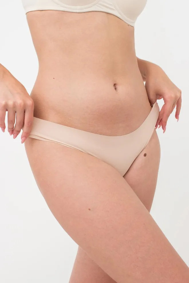 Женские трусы слипы L5133br-m Giulia (бежевый)