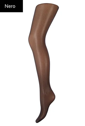Детские колготки в сетку Hanna 40 den model 1 Giulia (nero)
