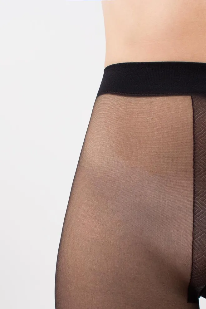 Колготки с имитацией чулок Harley 60 den Giulia (nero)