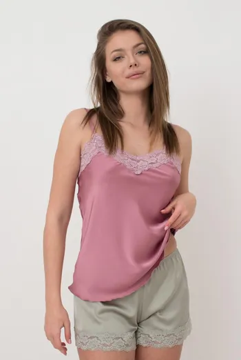 Майка женская пижамная Helena 3809/051 Giulia (dusty rose)