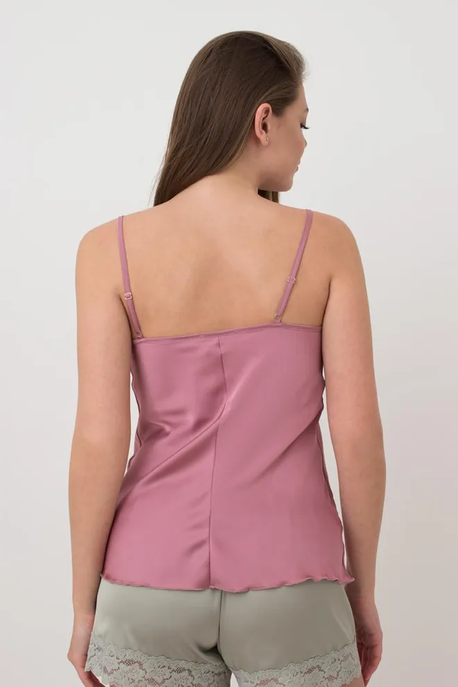 Майка женская пижамная Helena 3809/051 Giulia (dusty rose)