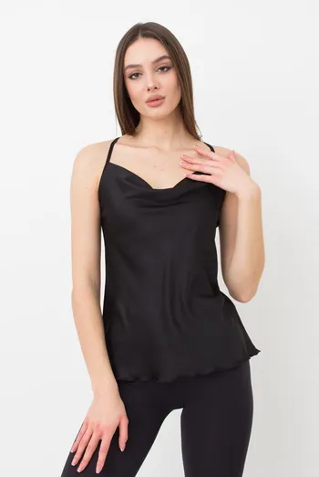 Майка женская пижамная Helena 3813/050 Giulia (black)