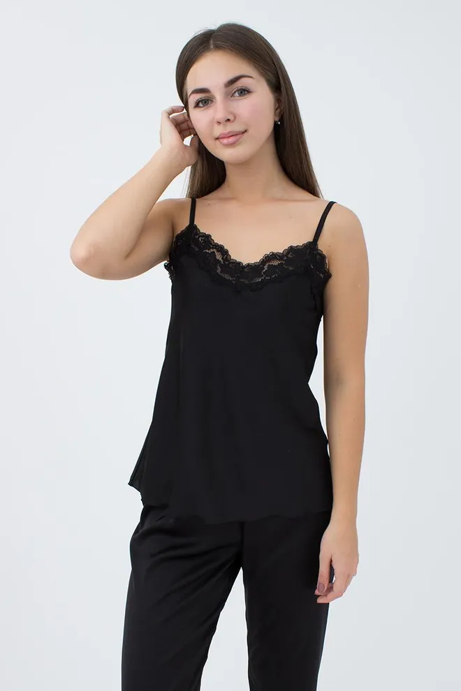 Пижама женская со штанами Helena 5003/051 Giulia (black)