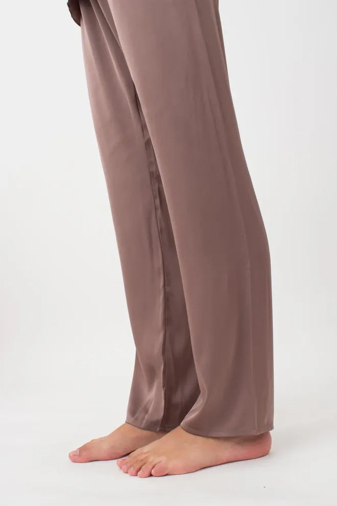 Пижама женская со штанами Helena 5003/051 Giulia (chocolate)