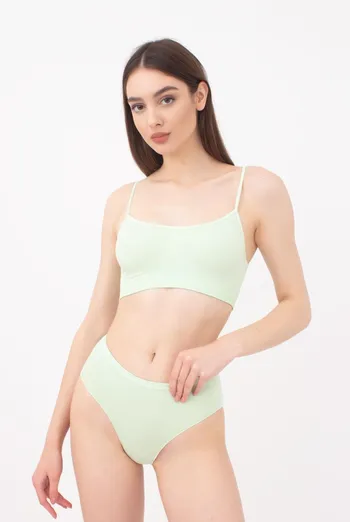 Женские бесшовные трусы хипстеры Hipster briefs color Giulia (green ash) Женские бесшовные трусы хипстеры Hipster briefs color Giulia (green ash)