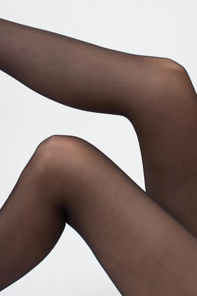 Классические колготки с силиконовым поясом Impresso 20 den Giulia (nero), чернй