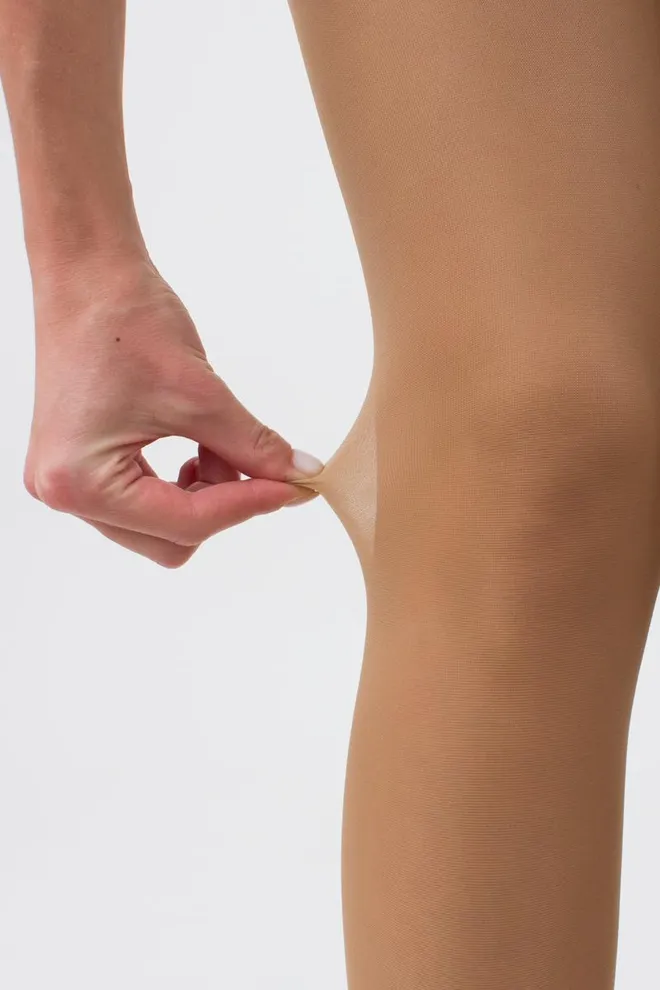 Классические колготки с силиконовым поясом Impresso 40 den Giulia (daino), бежевый