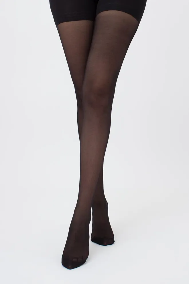 Моделирующие колготки с силиконовым поясом Impresso slim 40 den Giulia (nero)