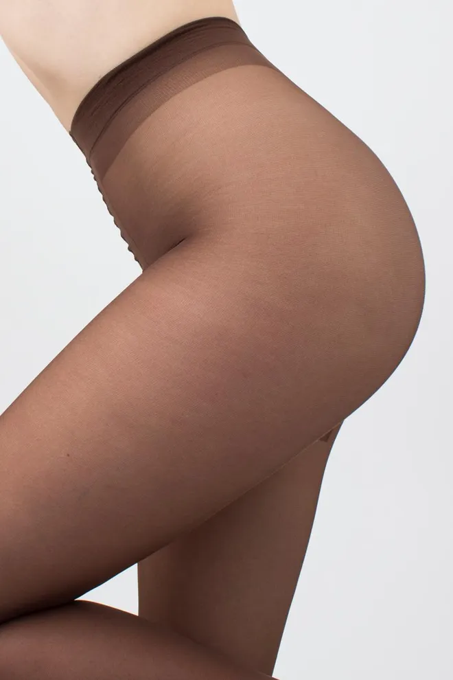 Классические колготки Infinity 40 den Giulia (cappuccino), коричневый