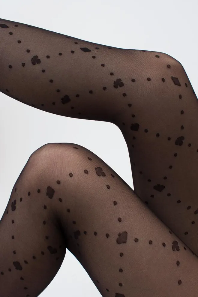 Колготки с принтом Insomnia 20 den model 3 Giulia (nero)