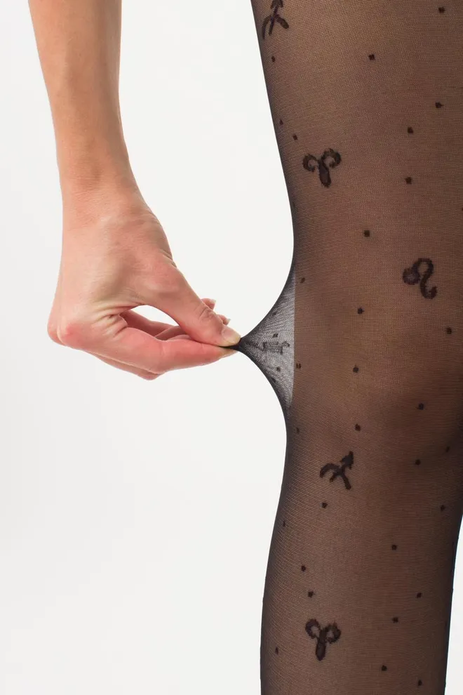 Колготки с принтом знаки зодиака Insomnia 20 den model 4 Giulia (nero)