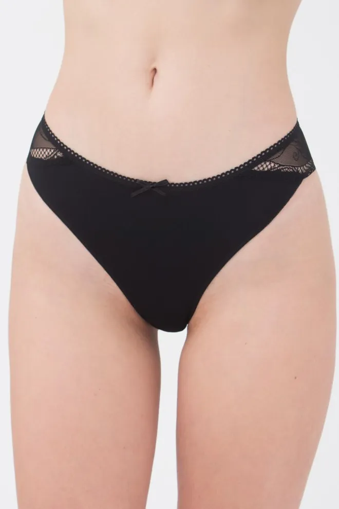 Женские трусы бразилиана Instinct 2206/21 Giulia (black)