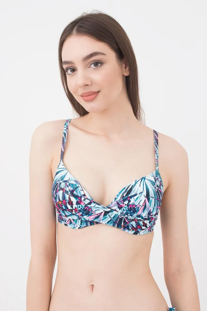 Бюстгальтер купальный с пуш-апом Isida Swim 1101/20 Giulia (tropical)