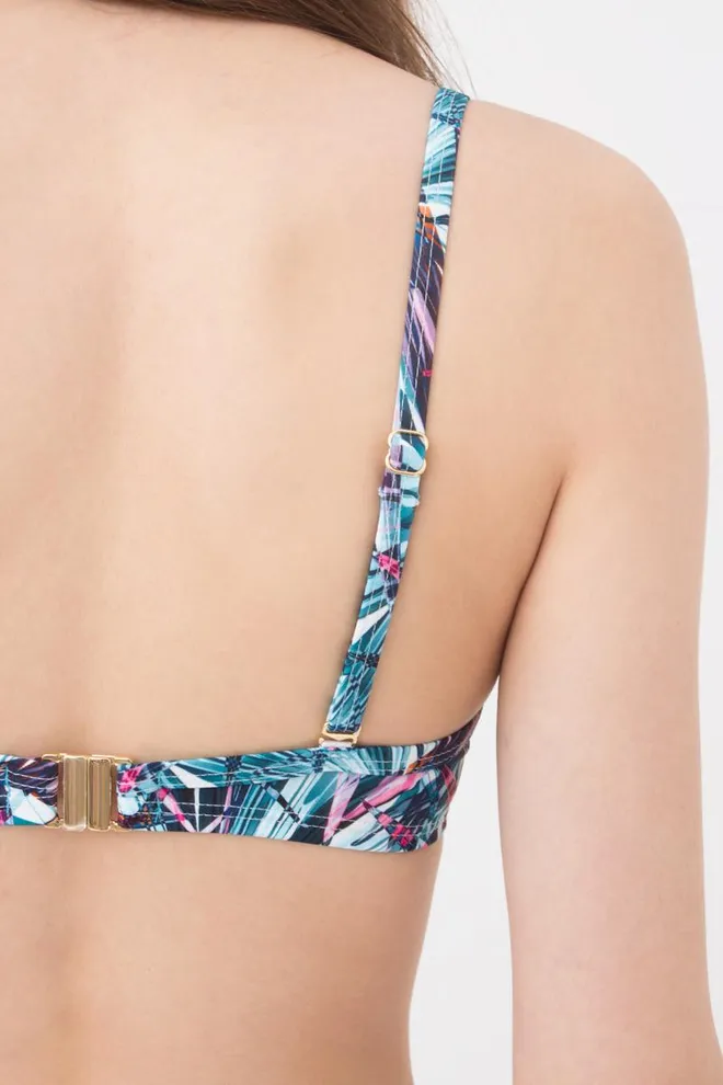 Бюстгальтер купальный с пуш-апом Isida Swim 1101/20 Giulia (tropical)