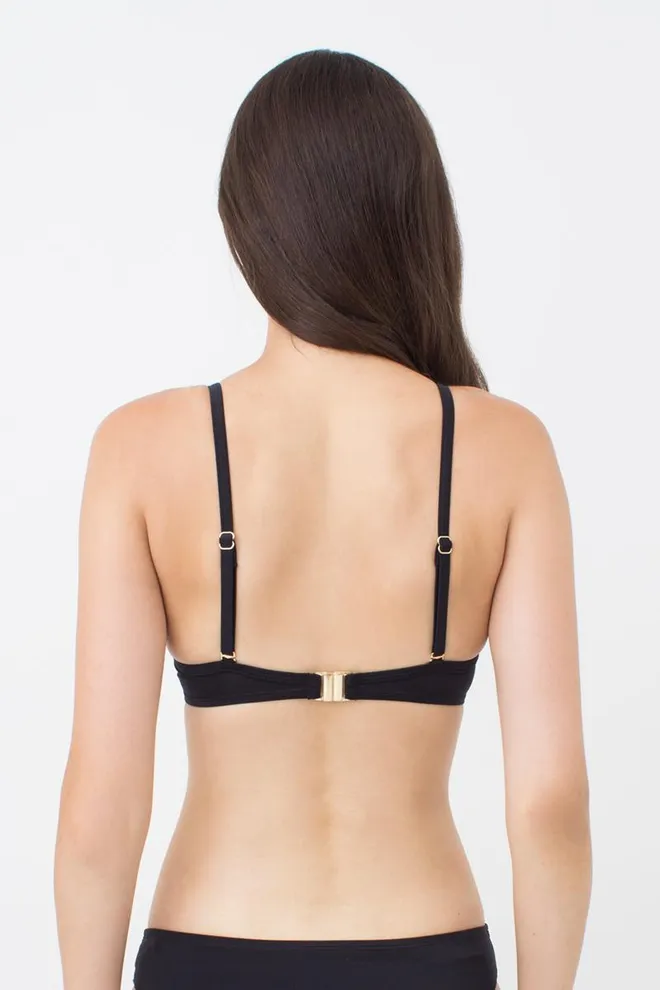 Бюстгальтер купальный с пуш-апом Isida Swim 1101/20 Giulia (black)