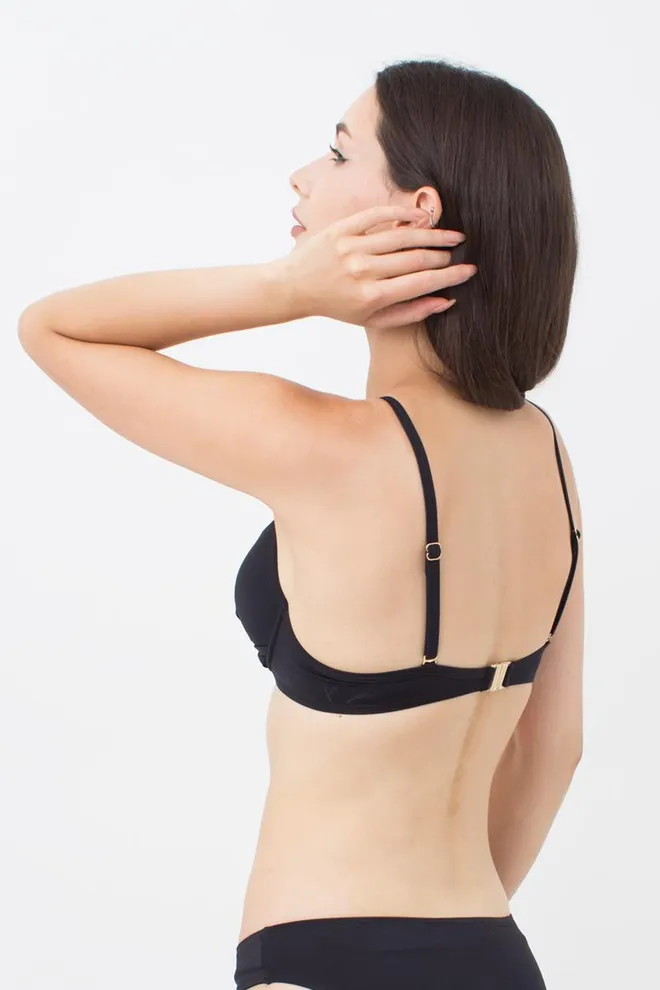 Бюстгальтер купальный с пуш-апом Isida Swim 1101/20 Giulia (black)