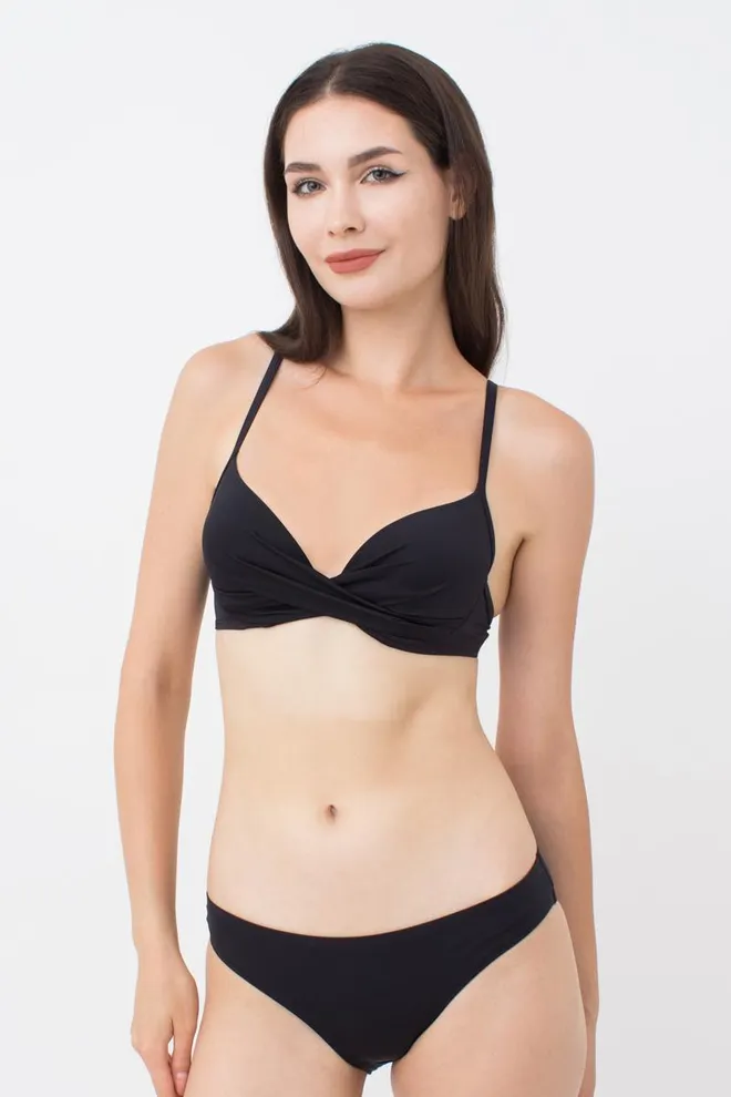 Бюстгальтер купальный с пуш-апом Isida Swim 1101/20 Giulia (black)