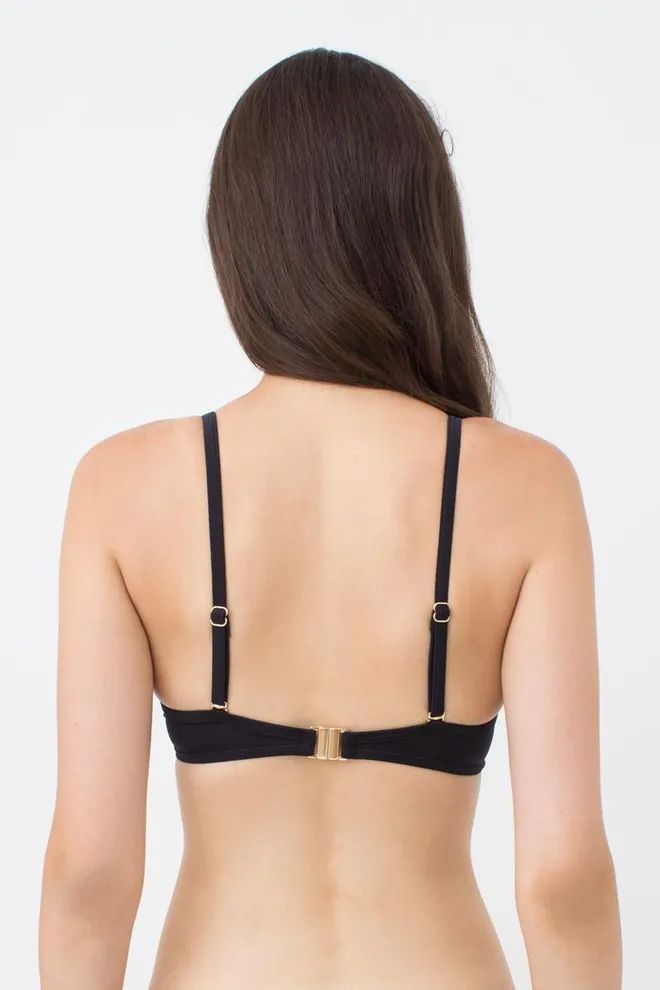 Бюстгальтер купальный с пуш-апом Isida Swim 1102/20 Giulia (black)