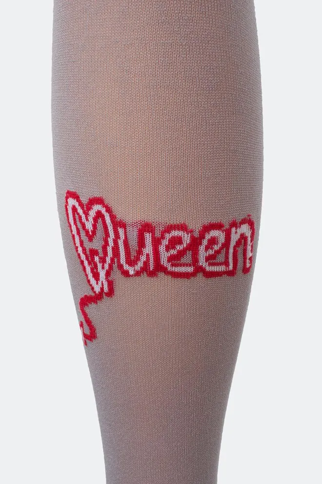 Детские колготки с рисунком Kerry 80 den model 5 Giulia (sleet), серый