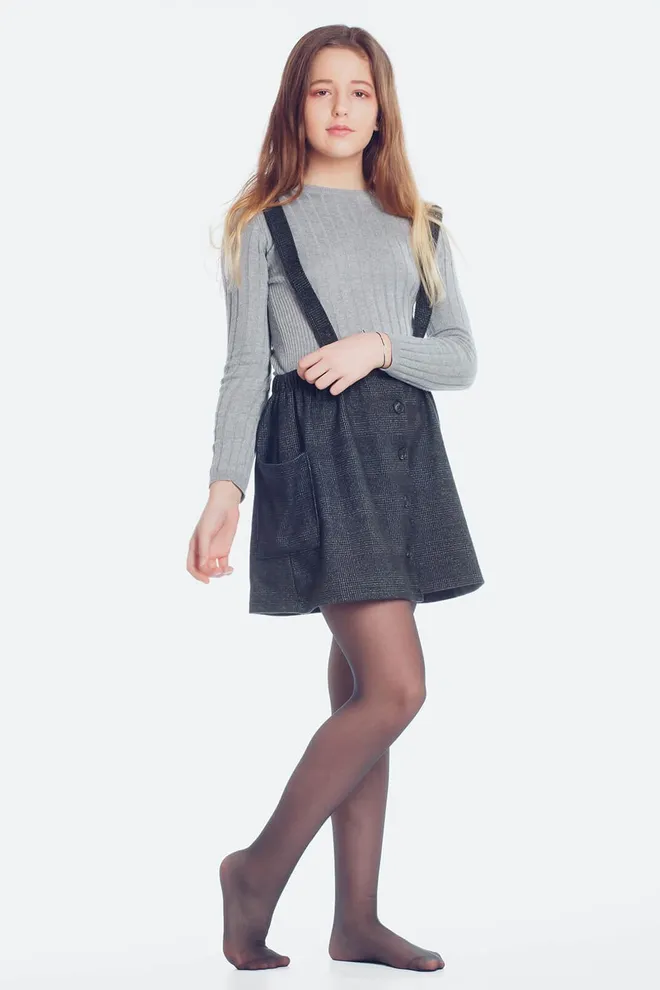 Классические колготки для подростков Ketty 40 den Giulia (nero), черный