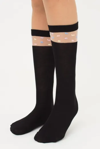 Детские гольфы школьные Kgm 005 Giulia (black) Детские гольфы школьные Kgm 005 Giulia (black)