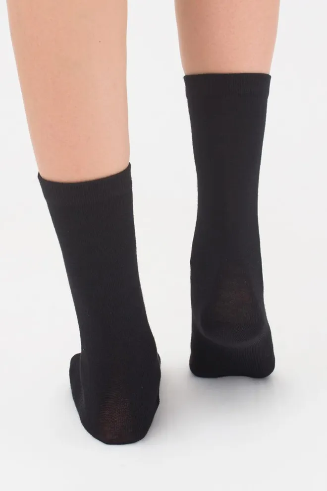 Дитячі гольфи KG color Giulia (black)