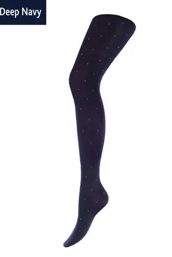 Детские колготки в горох Kristal 70 den model 2 Giulia (deep navy) Детские колготки в горох Kristal 70 den model 2 Giulia (deep navy)