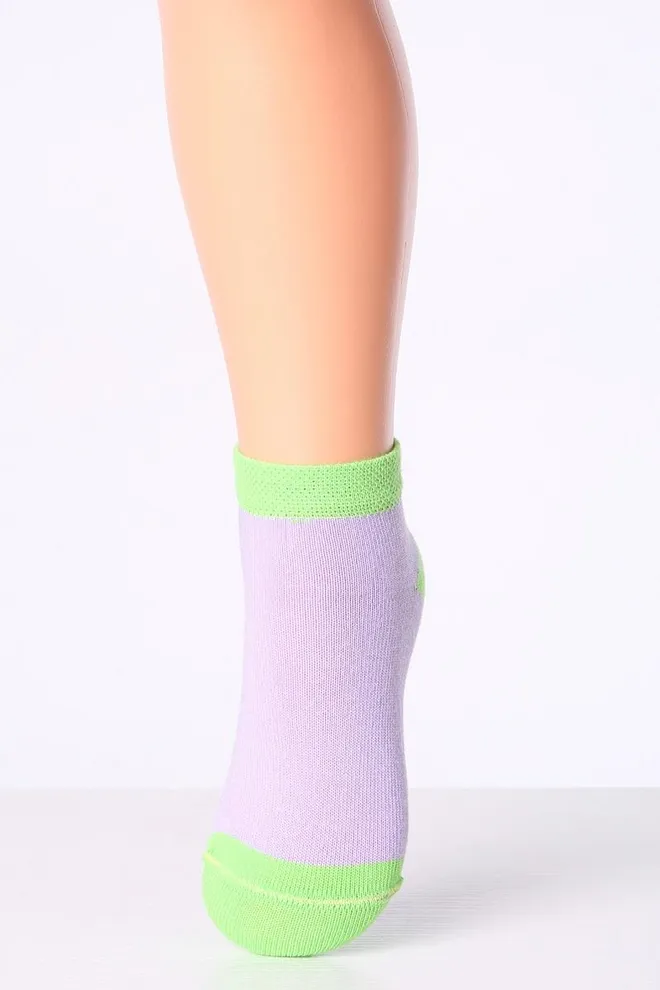 Шкарпетки дитячі з совами Kss Komplekt 002 Giulia 2 пары (yellow/lilac)