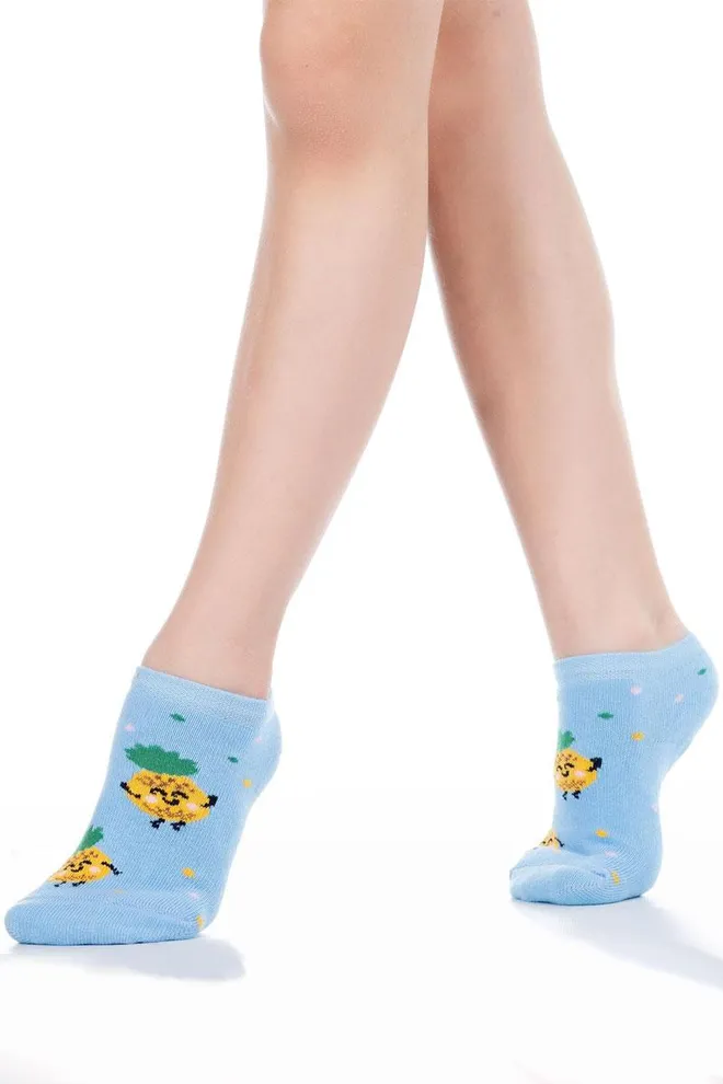 Шкарпетки дитячі короткі KSS komplekt-004 Giulia 2 пари (baby blue/mentol)