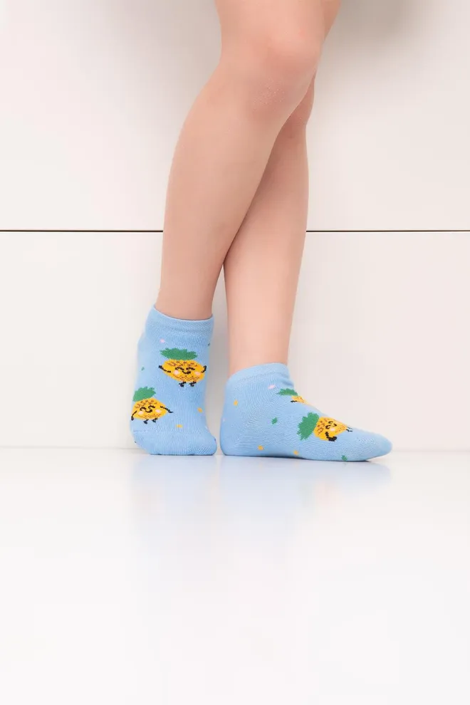 Шкарпетки дитячі короткі KSS komplekt-004 Giulia 2 пари (baby blue/mentol)