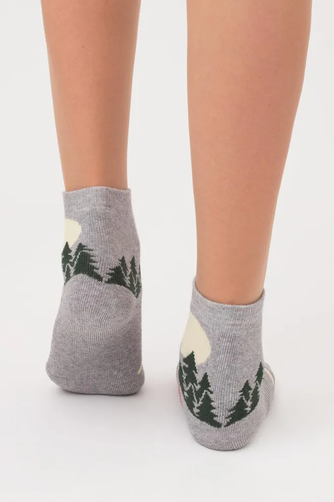 Носки детские с махрой Ks3m/te-006 Giulia (light grey melange)