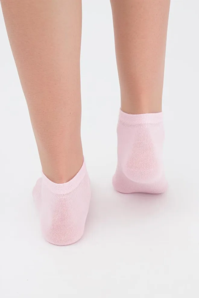 Носки детские короткие Ks2 classic Giulia 2 пары (light grey melange/pearl)