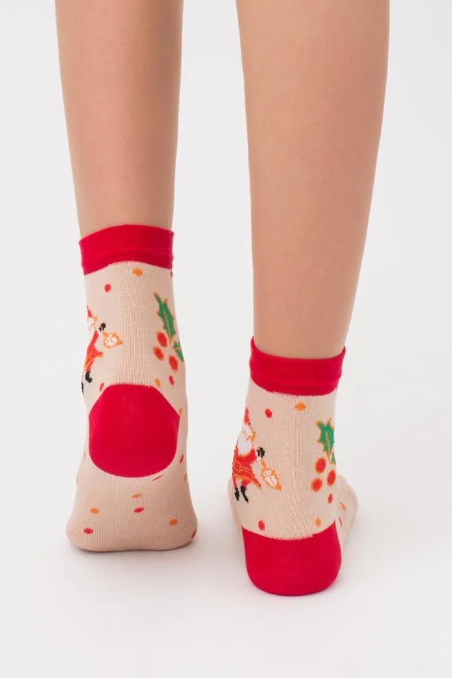 Носки детские новогодние KS2 New Year 2109 Giulia (powder puff)