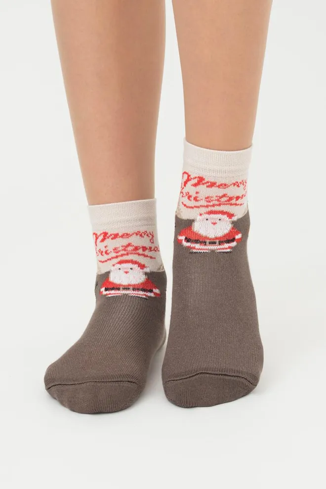 Носки детские классические с рисунком Ks3 New Year 2305 Giulia (haze)