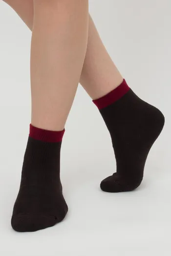 Носки детские классические с махрой Ks3 Terry 013 Giulia (caffe), коричневый