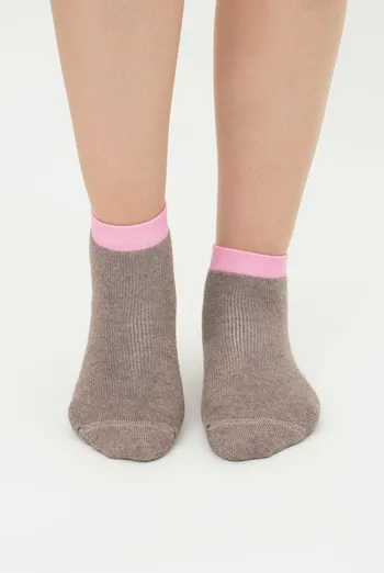 Носки детские классические с махрой Ks3 Terry 013 Giulia (beige melange), бежевый Носки детские классические с махрой Ks3 Terry 013 Giulia (beige melange), бежевый