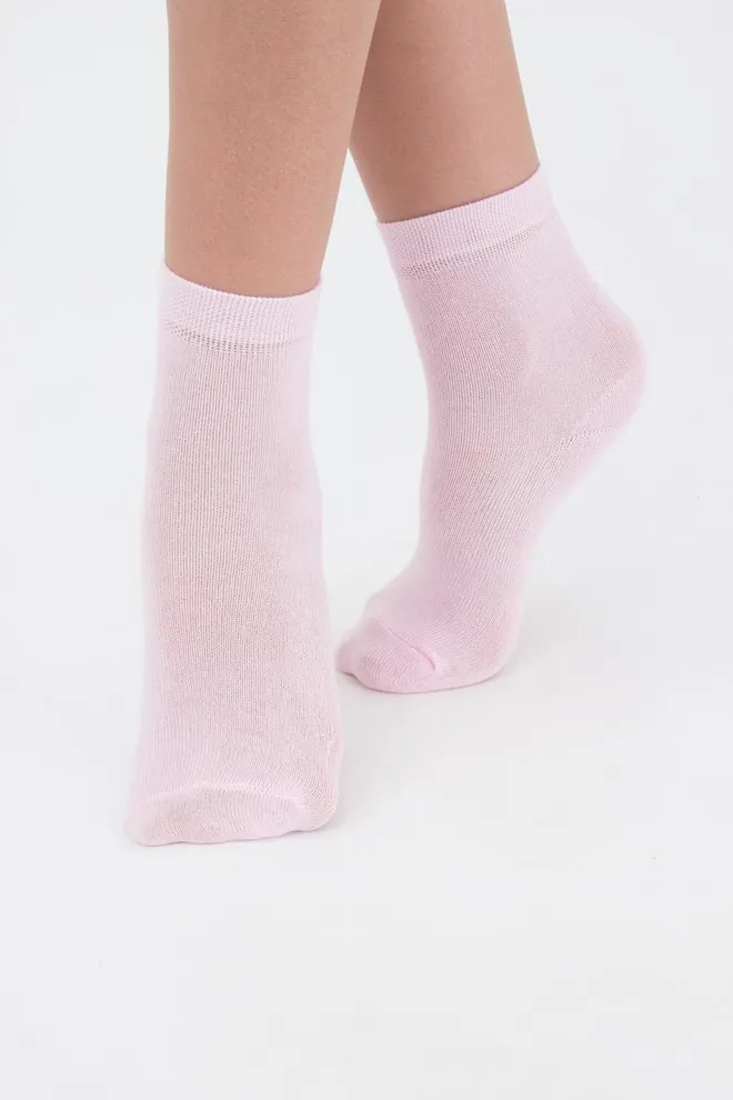 Шкарпетки дитячі класичні однотонні KSL color Giulia (pearl)