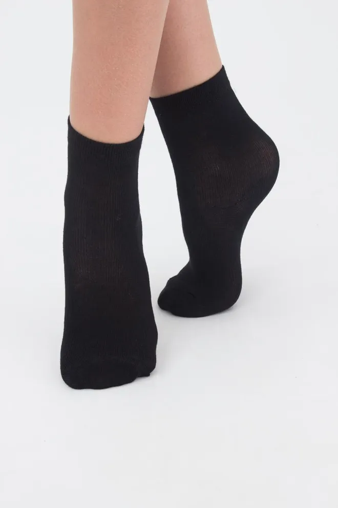 Носки детские классические однотонные KSL color Giulia (black)