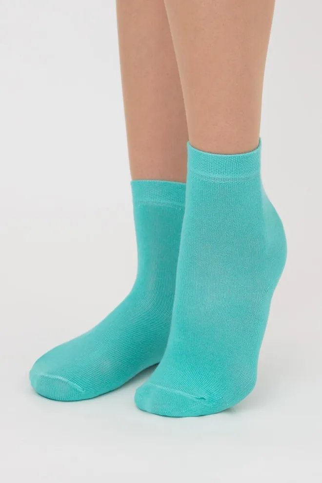 Шкарпетки дитячі класичні однотонні KSL color Giulia (mentol)