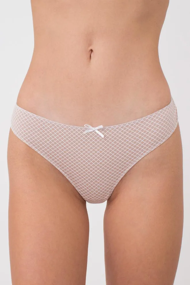 Женские трусы бразилиана Kaleidoscope 2218/61 Giulia (beige cell)