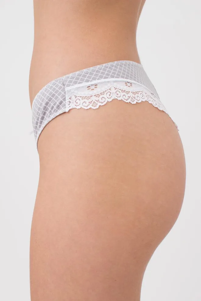 Женские трусы бразилиана Kaleidoscope 2212/61 Giulia (grey cell)