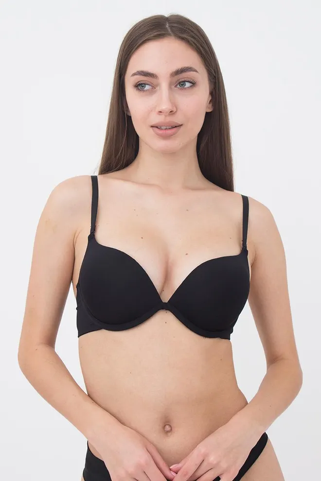 Бюстгальтер з пуш-апом L1505A0 Giulia (черный)