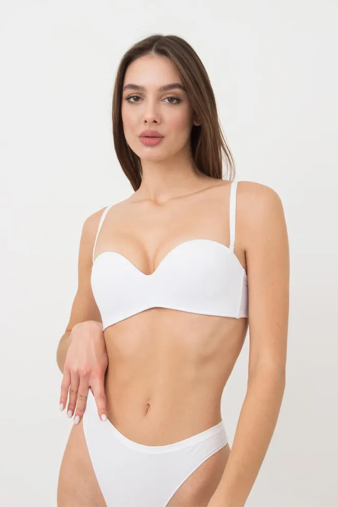 Бюстгальтер с формованной чашкой L1511A Giulia (белый)