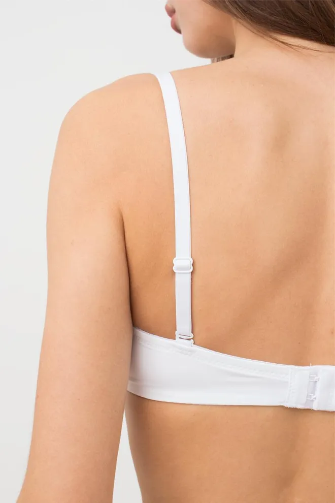 Женский бюстгальтер балконет L1512a Giulia (белый)